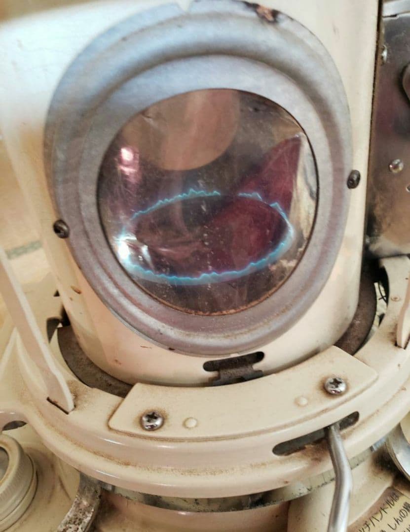 アラジン石油ストーブデラックスＪ380004型ブルーフレーム 訳あり　動作確認済