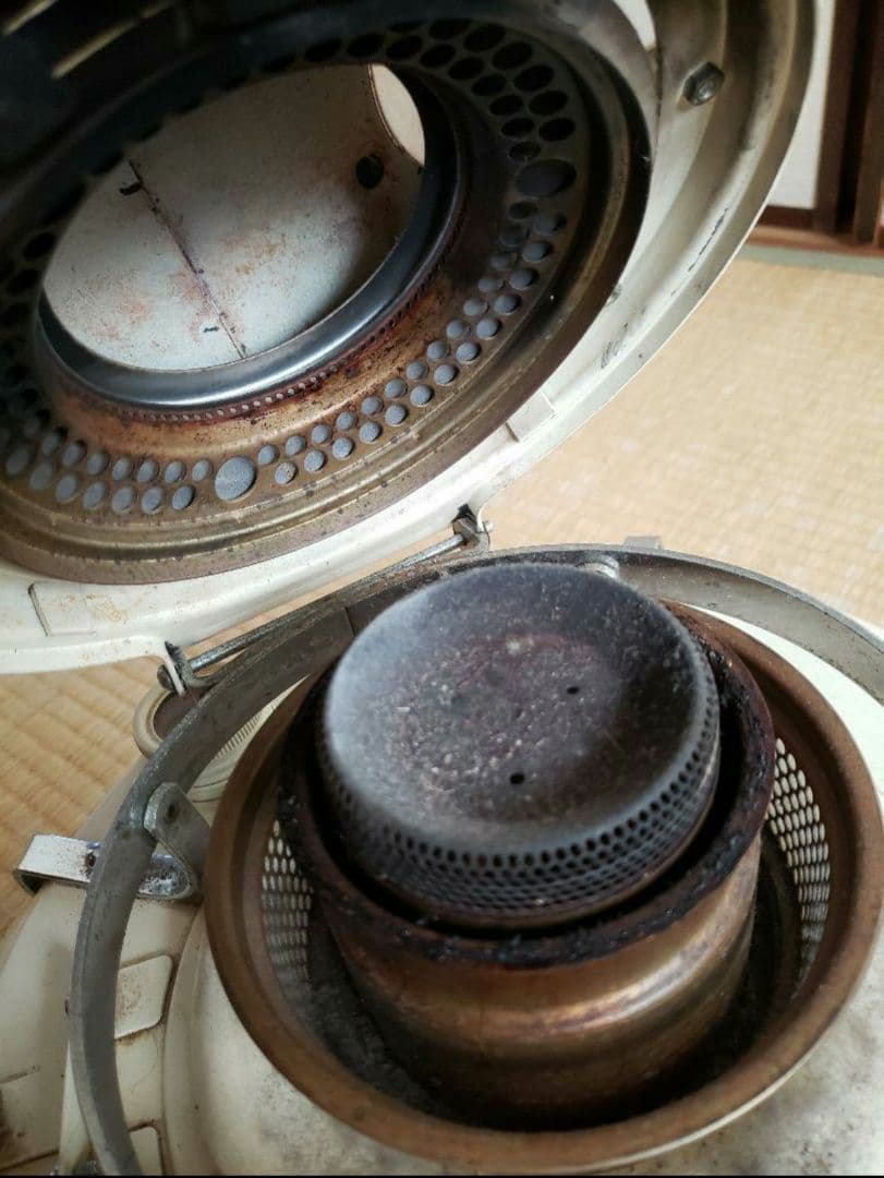 アラジン石油ストーブデラックスＪ380004型ブルーフレーム 訳あり　動作確認済