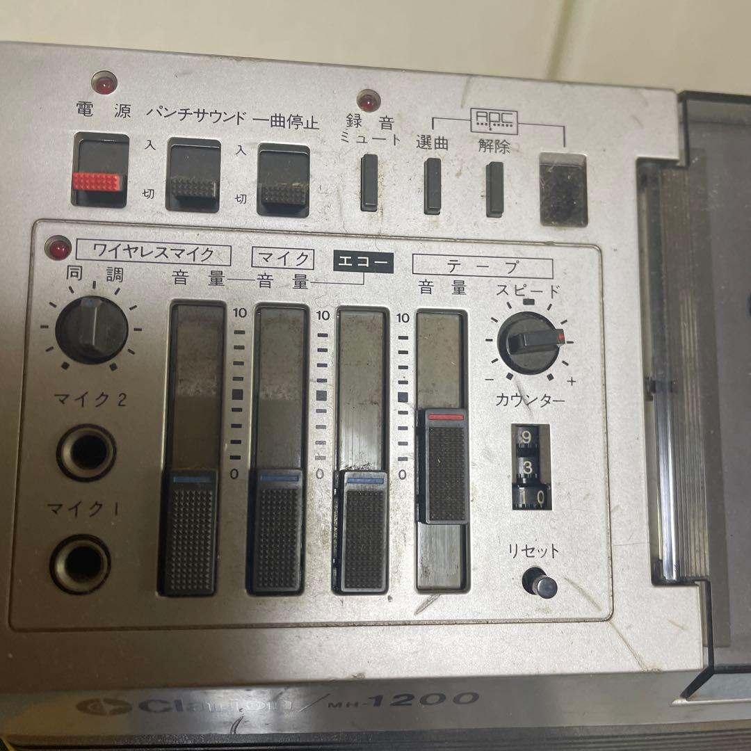 Clarion MH-1200 カセットプレーヤー　新品2本、雅楽3本