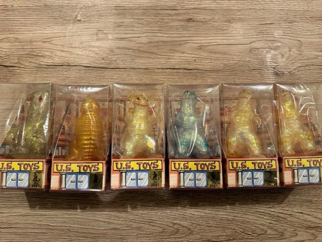 特撮のDNA ゴジラ　オーロラなど10体セット　メカゴジラ　クリア　フィギュア