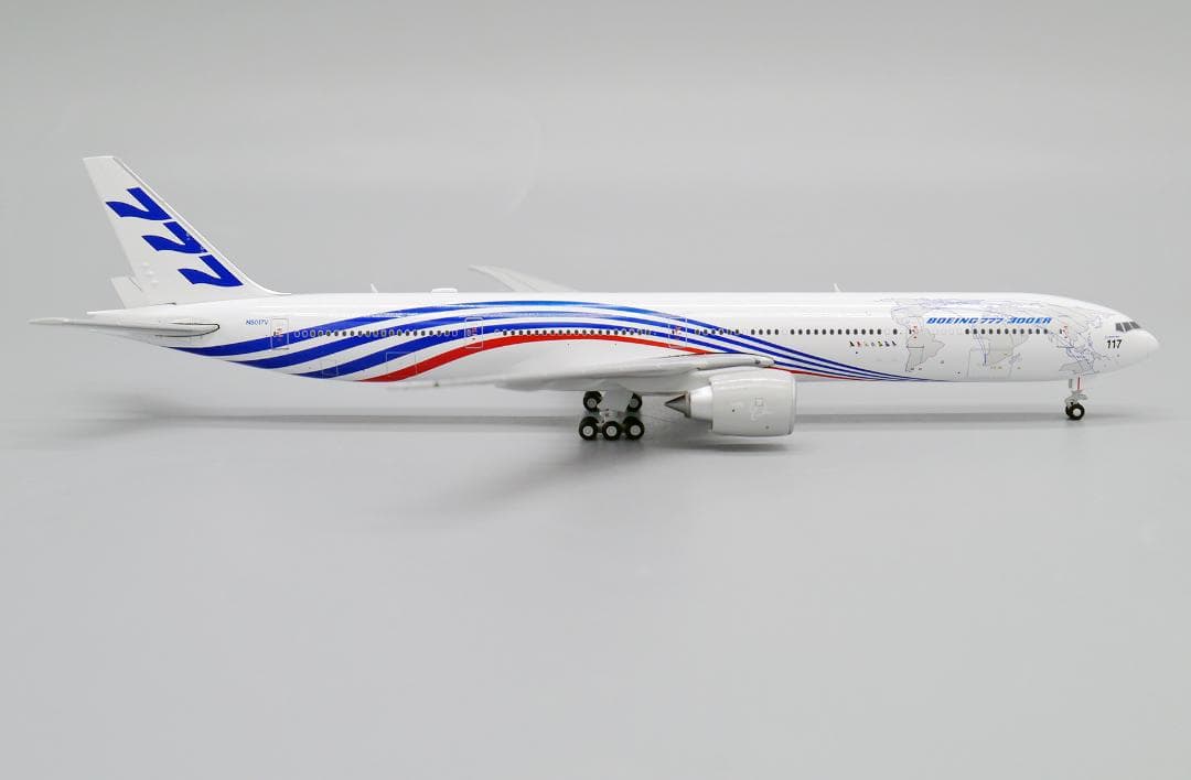 ボーイング 777-300ER N5017V ハウスカラー 1/400