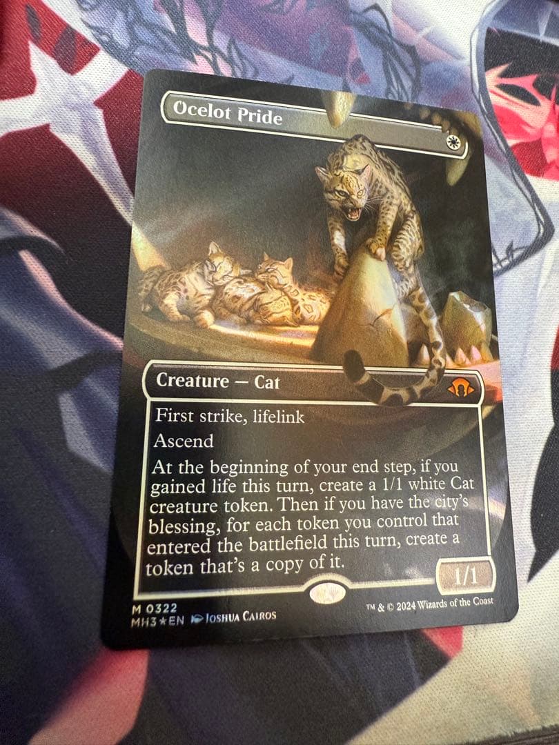 MTG オセロットの群れ ボーダーレス版英語foil 1枚