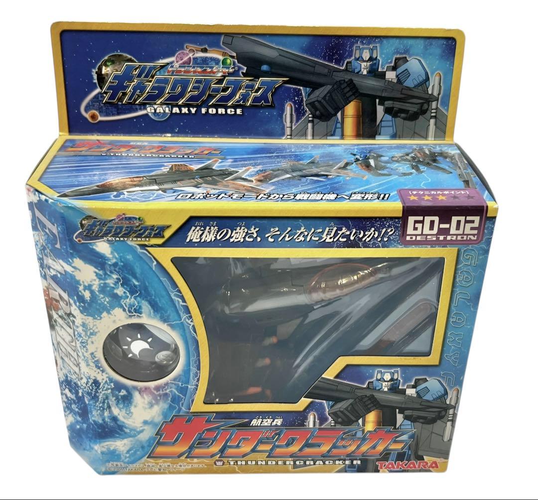 未開封品　トランスフォーマー ギャラクシーフォース サンダークラッカー