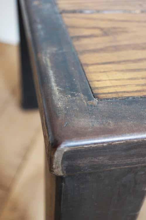 ヴィンテージ　アイアンウッドテーブル１ 51