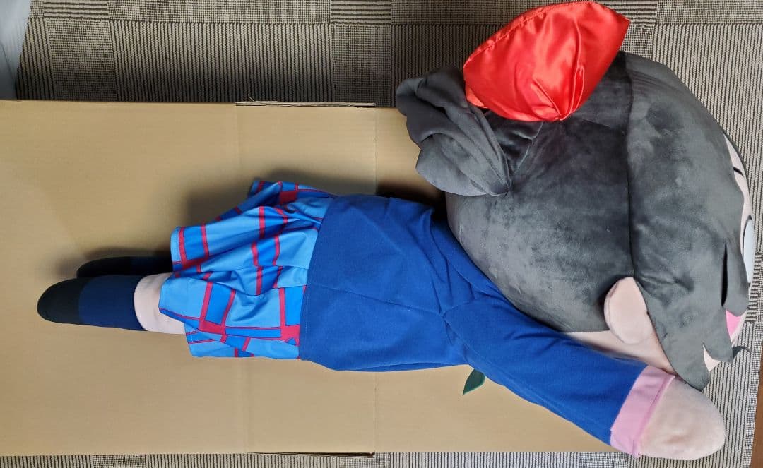 テラジャンボ　μ’s　矢澤にこ 　ラブライブ！寝そべりぬいぐるみ