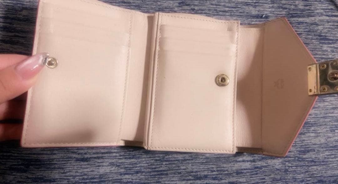MCM 財布 ピンク