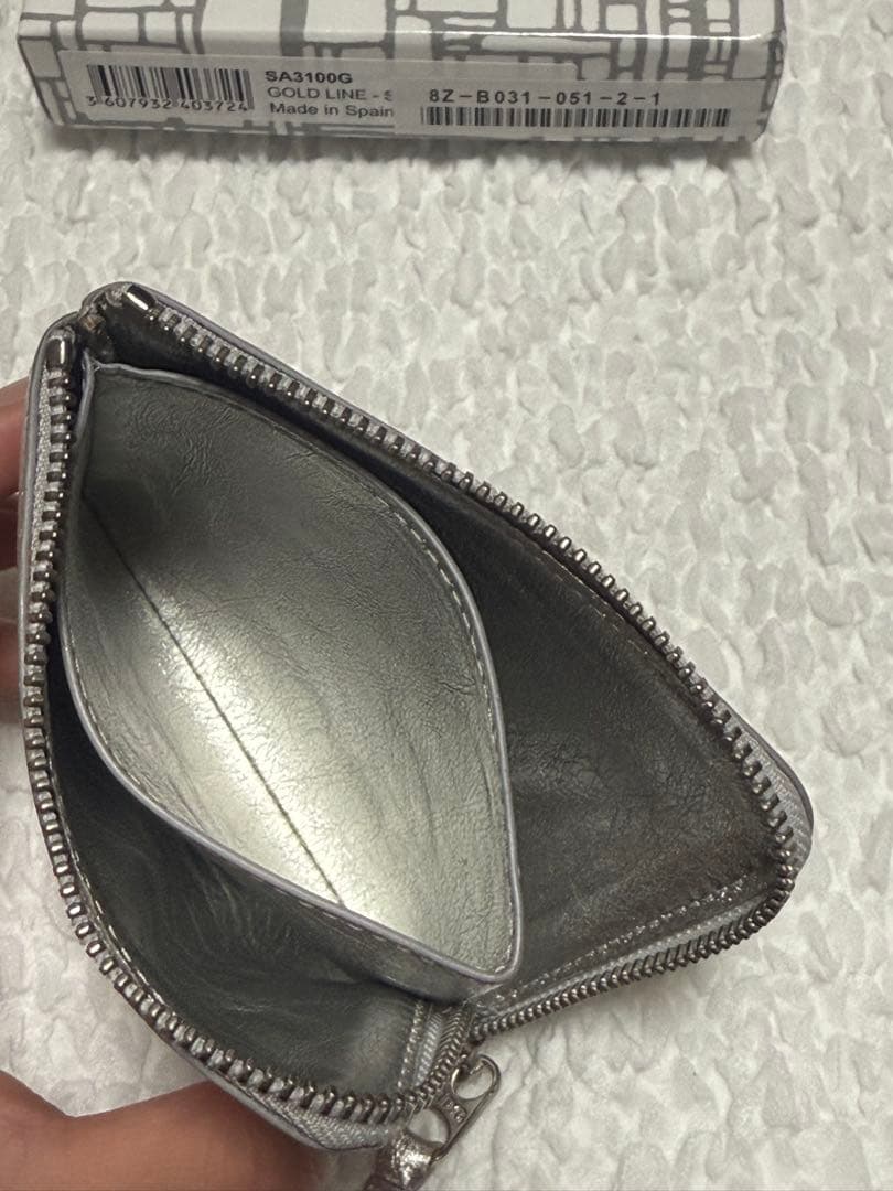 【17日までの限定価格】コムデギャルソン シルバー ウォレット 財布