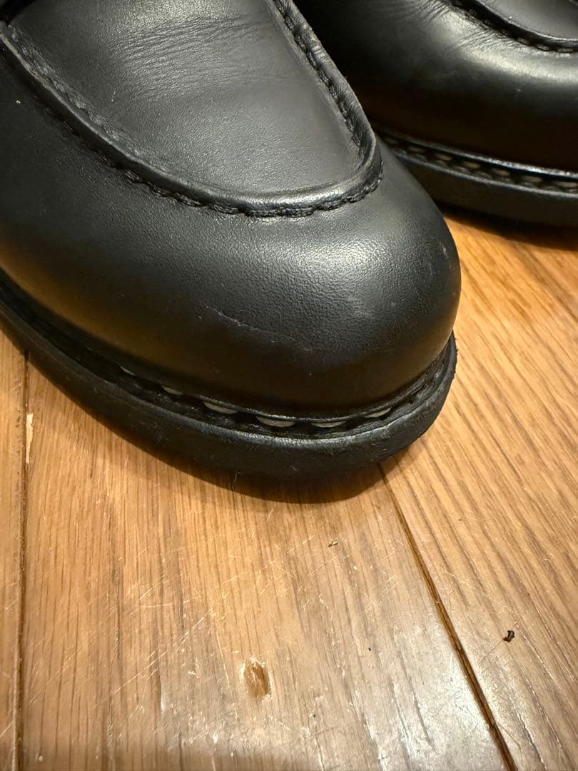パラブーツparaboot ジャンボード　黒ブラック8.5 美品　NOIR