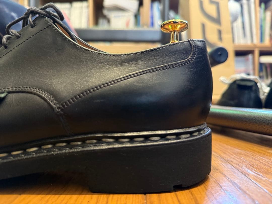 パラブーツparaboot ジャンボード　黒ブラック8.5 美品　NOIR