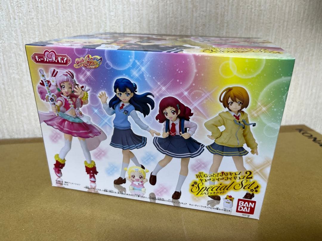 HUGっと！プリキュア キューティーフィギュア Special Set 3種
