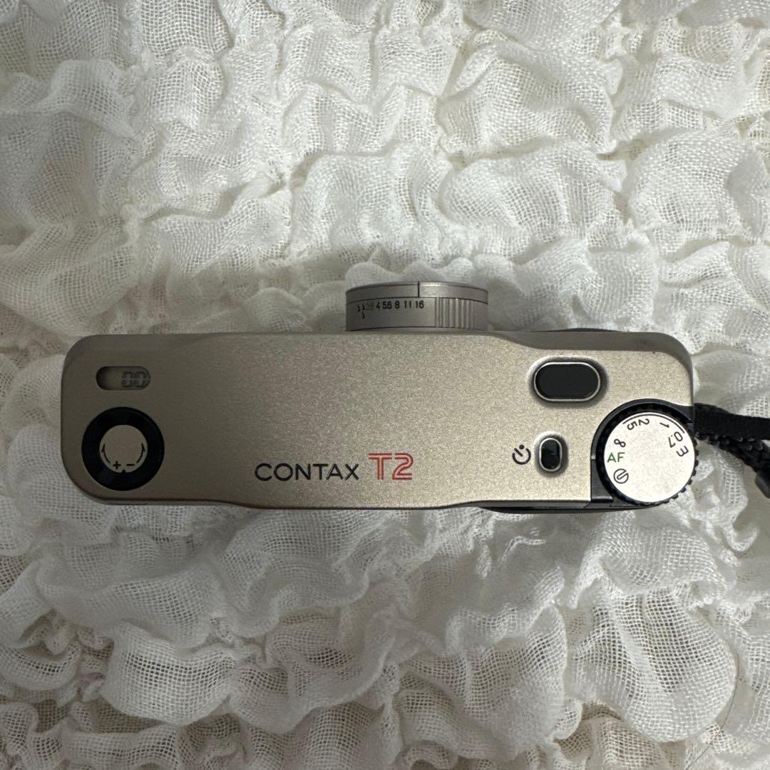 contax t2 フィルムカメラ DATABACKケース付き