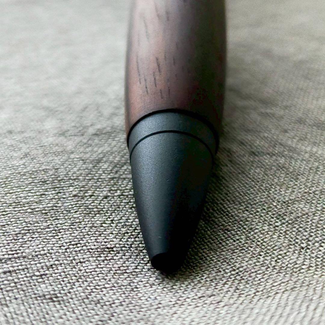 ブラジリアンローズウッド　ハンドメイド　木軸ボールペン　G2　天然木　ブラック