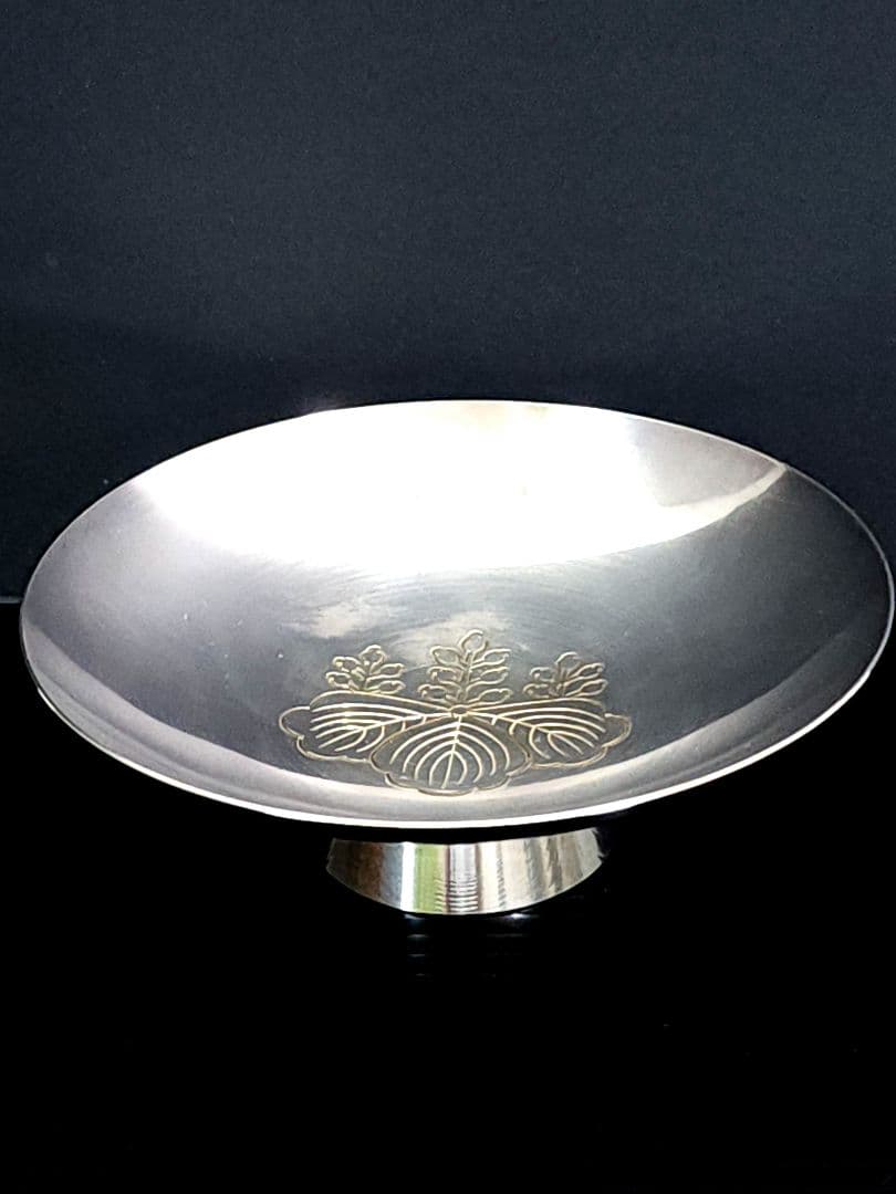 純銀 盃 内閣 131.6g 造幣局製 銀盃 純銀 1000 箱付