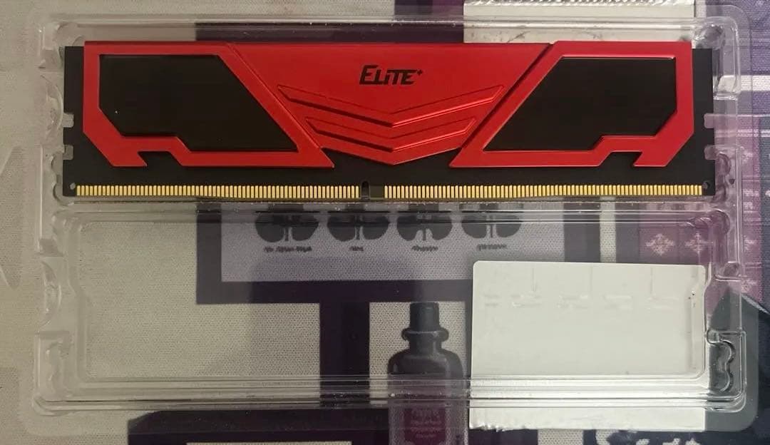 TEAM DDR4 3200MHz 16GB ×1 メモリ ELITE