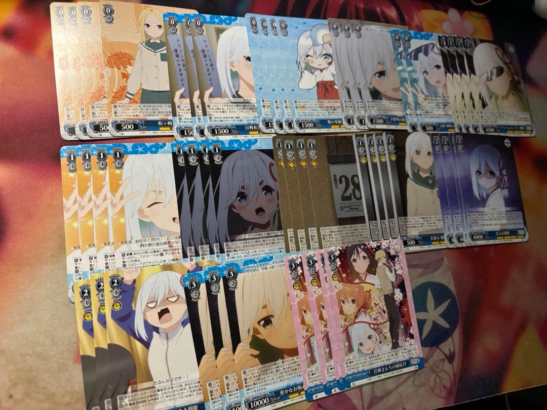 値下げ可能　ヴァイス 甘神さんちの縁結び 8門 デッキ パーツ大量