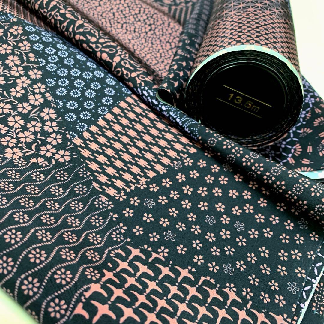 ma7950 正絹 長襦袢 反物 未仕立て 13.5m 袖無双 リメイク 生地