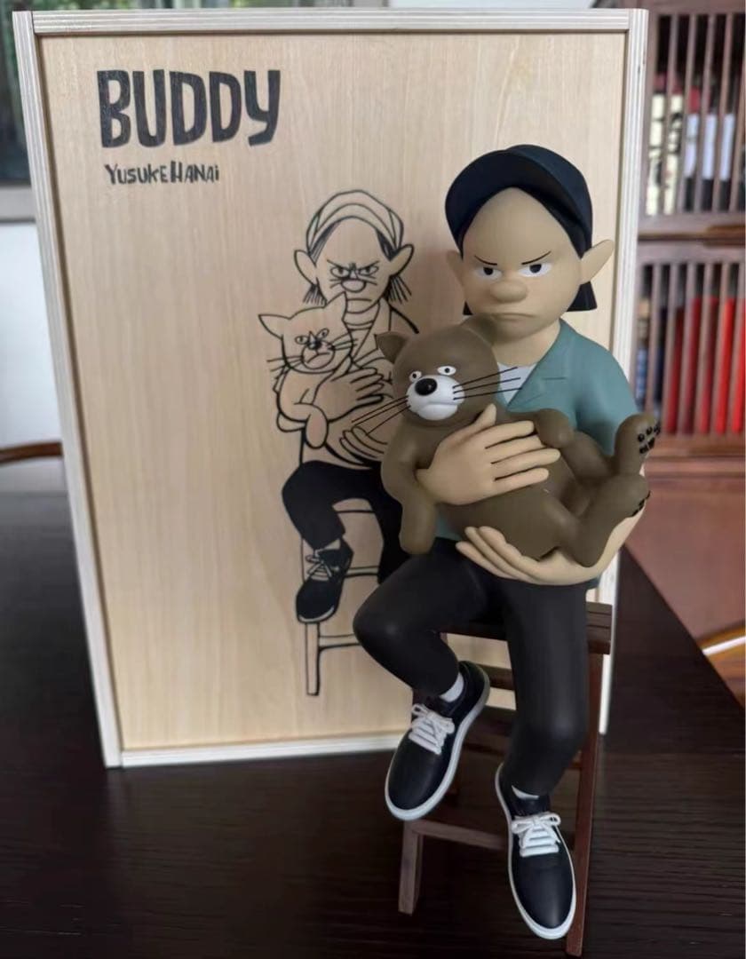 花井佑介（Yusuke Hanai）の彫刻作品「Buddy」