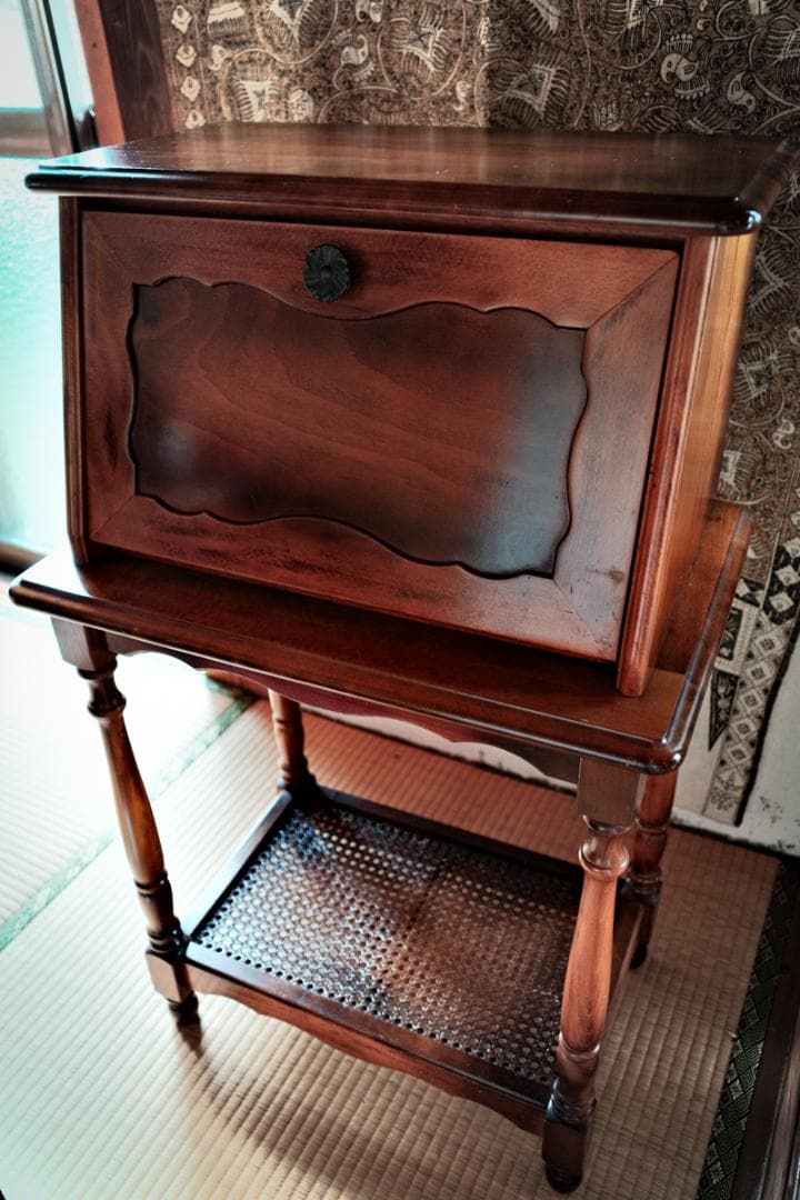 カリモク コロニアル ライティングビューロー　デスク　pcデスク