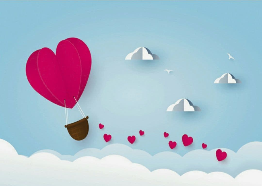 バレンタイン背景布【ハートC】サンプル　ペット撮影用　トリミングチョーカー販売中