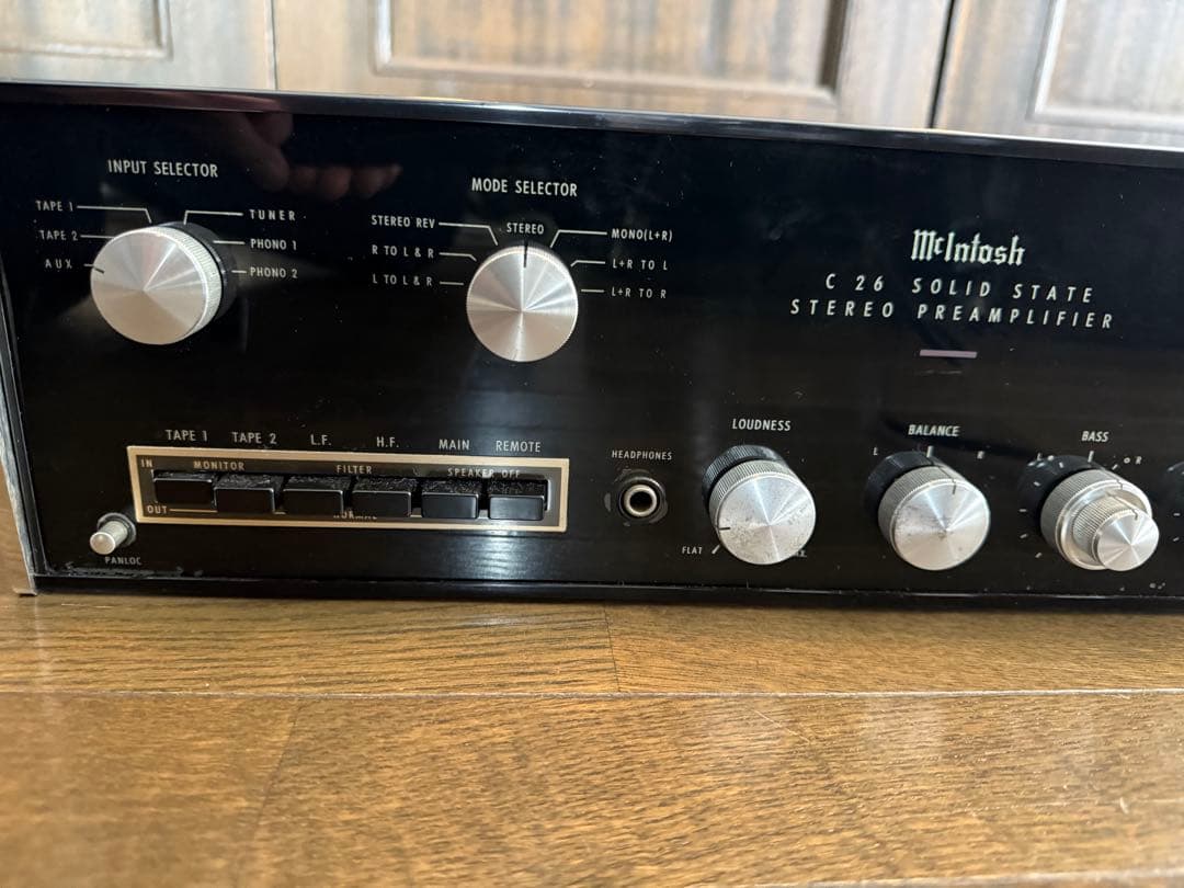 McIntosh C26 アンプ 本体