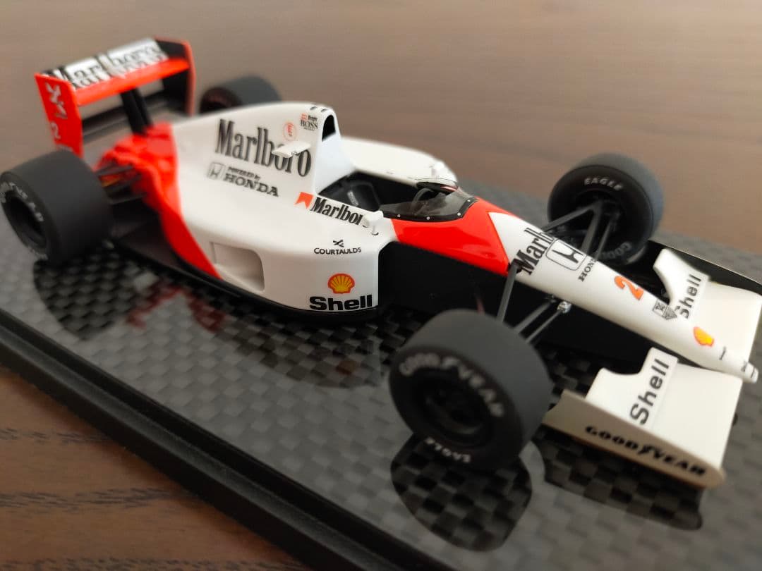 アイドロン 1/43 マクラーレン ホンダ MP4/6 日本GP 優勝 ベルガー