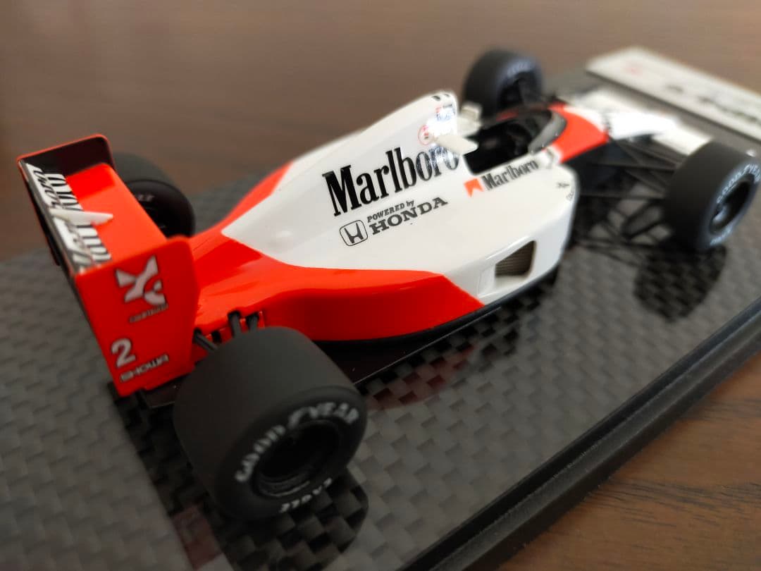 アイドロン 1/43 マクラーレン ホンダ MP4/6 日本GP 優勝 ベルガー