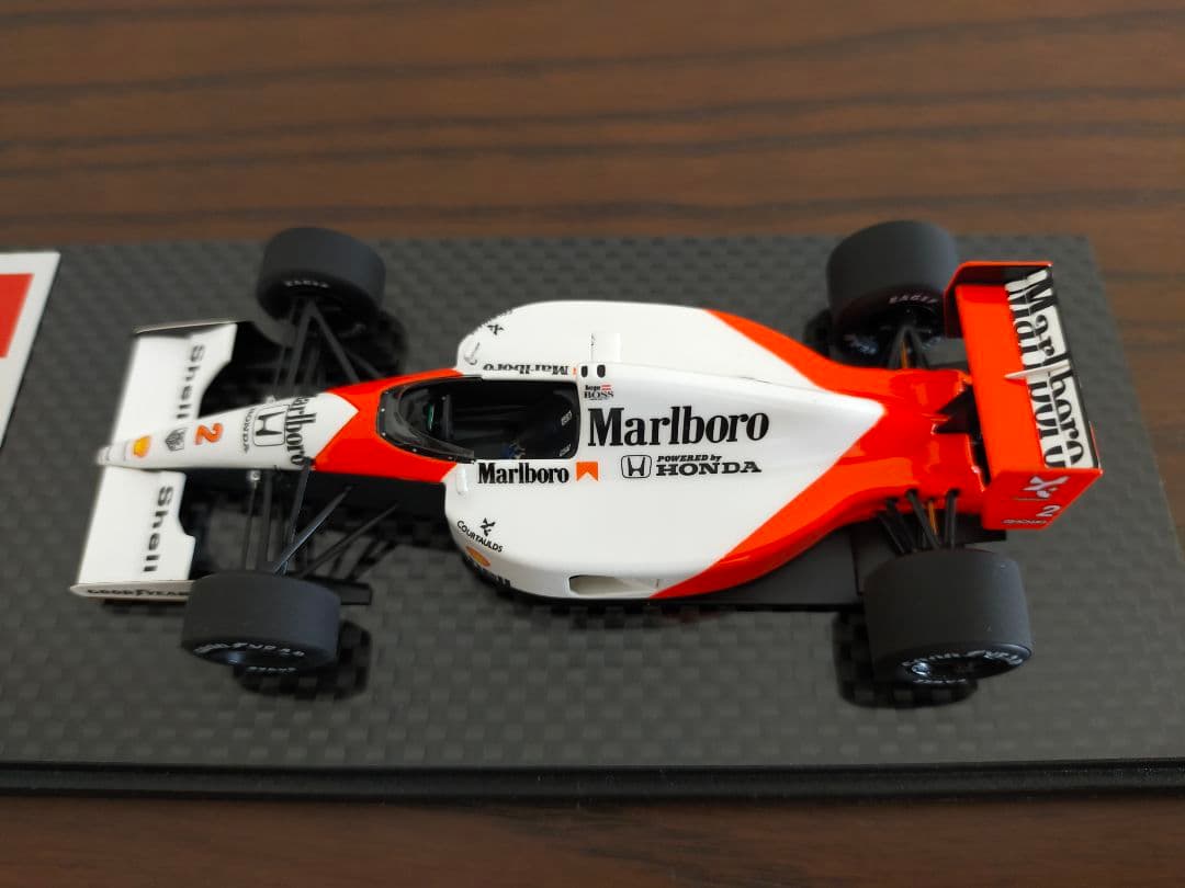 アイドロン 1/43 マクラーレン ホンダ MP4/6 日本GP 優勝 ベルガー