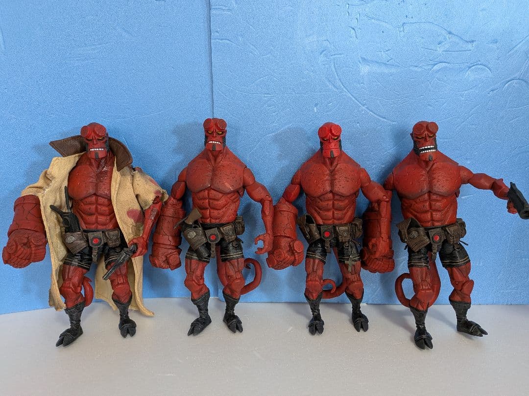 ヘルボーイ アクションフィギュア 4体セットまとめ売り