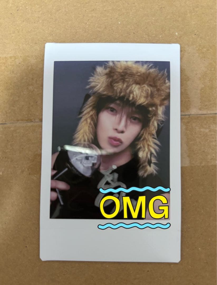 andTEAM K サイン入りチェキ ケイ