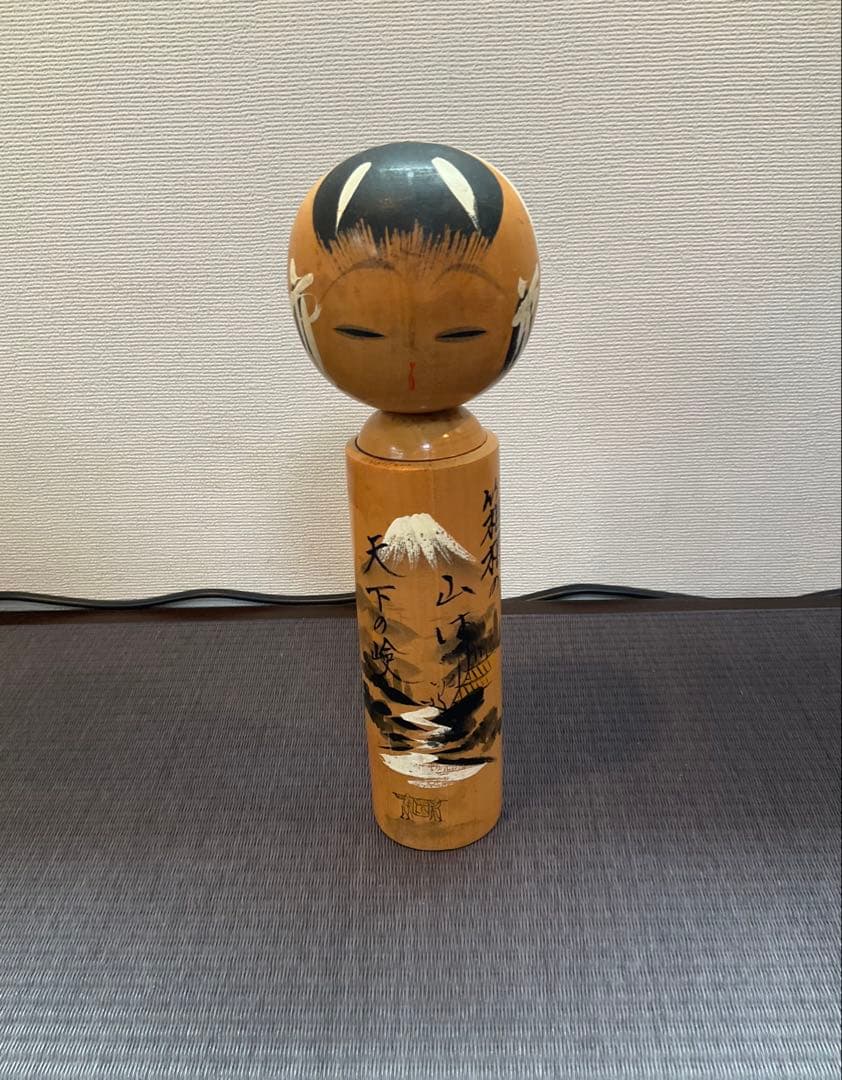 【レトロ】布袋様の一刀彫、こけし　14体【体長　約15㎝〜45㎝】