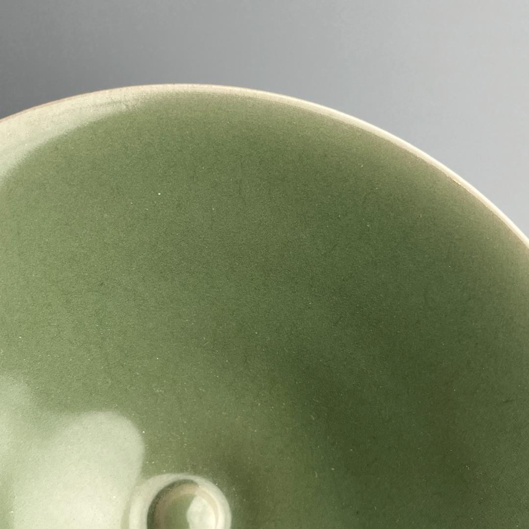 青磁 龍泉窯 茶碗 古玩 中国美術 唐物 擺件 SN26