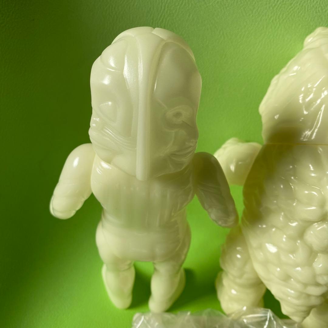 M1号★ソフビ★蓄光★ウルトラシリーズ★三面ダダ★ゴルゴス★マンダ★3体セット