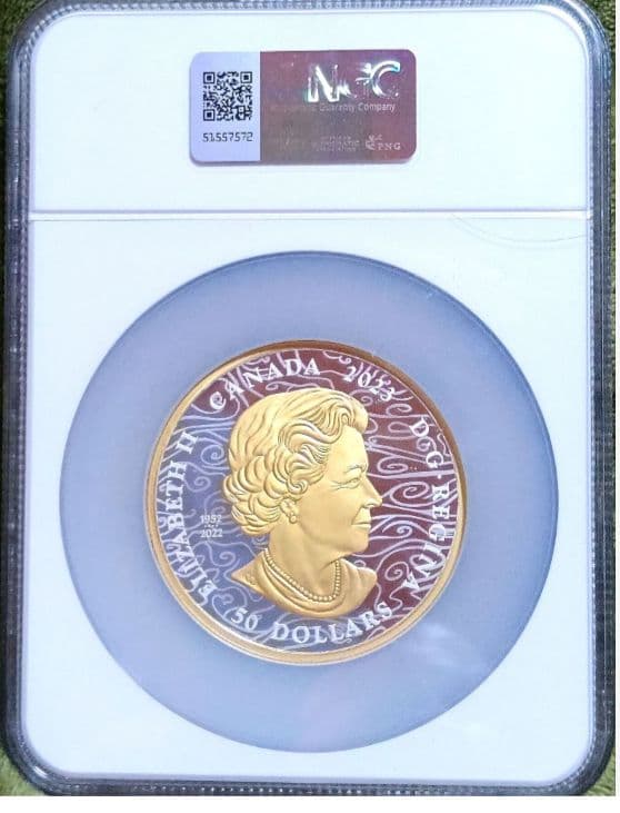 ngc 2023　PF70 Ultra Cameo　天龍　5オンス　銀貨　限定品