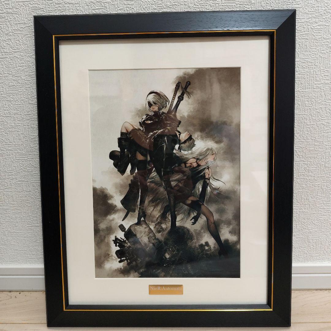 NieR:Automata 複製原画 キャラファイングラフ(シリアルナンバー付)