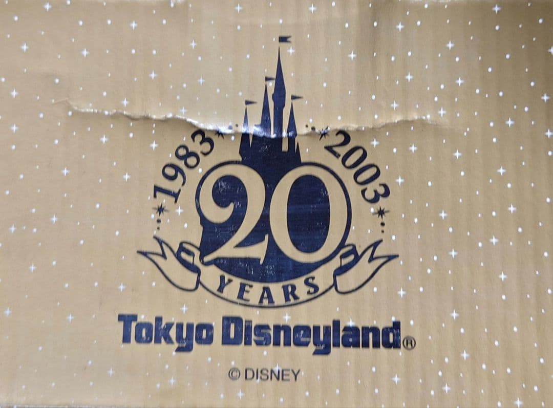c ディズニーランド　20周年記念　ミッキー  首振りフィギュア