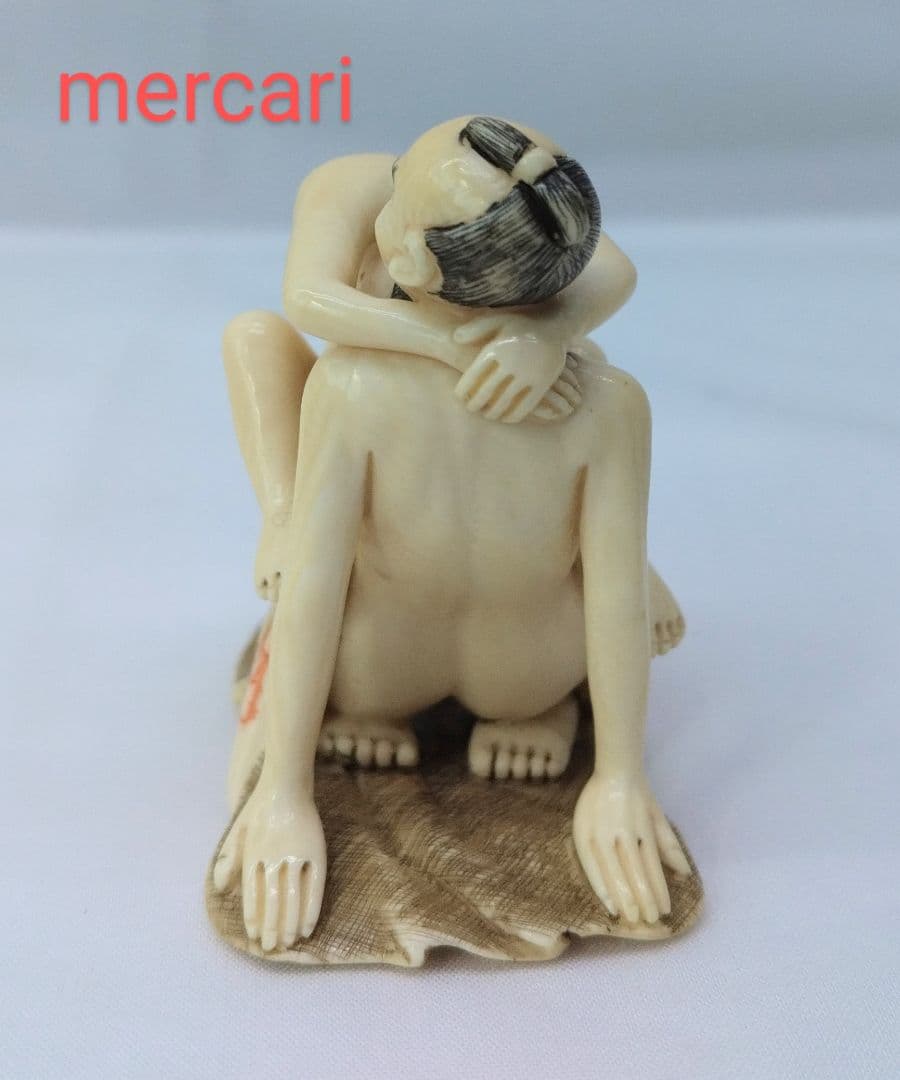 春画 根付 木箱付き