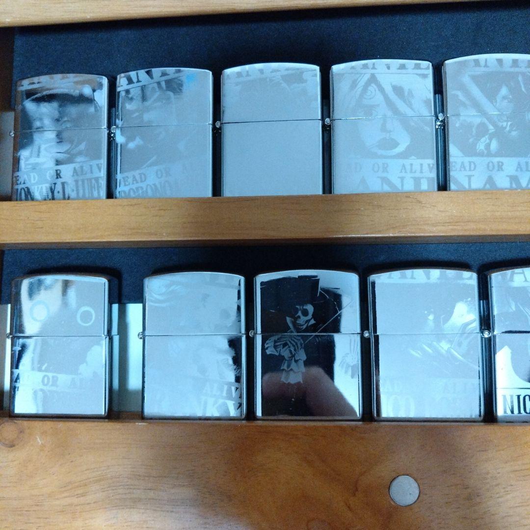 ワンピース　ONE PIECE　レーザー彫刻　ZIPPO風　オイルライターセット