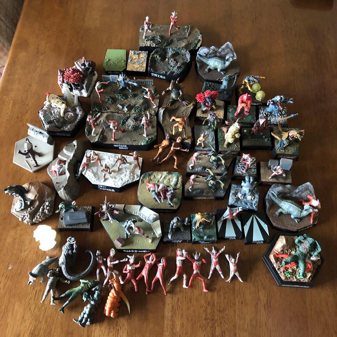 食玩　ウルトラマン　ジオラマシリーズ