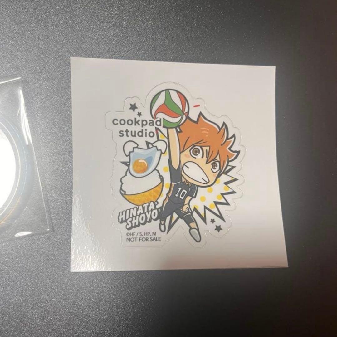 日向　ハイキュー　缶バッジ　クックパッド　コラボ　レア