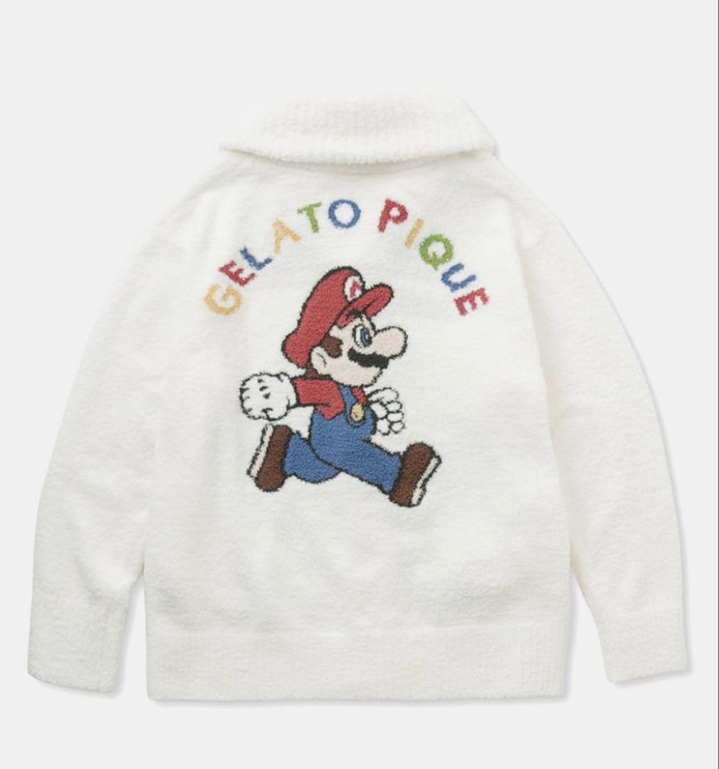 ち*わ様 ジェラピケマリオ　カーディガン