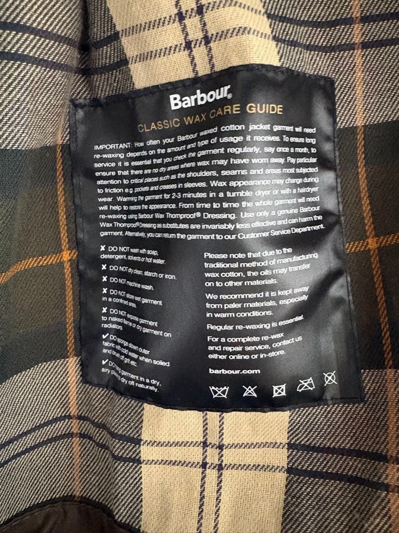 Barbour 【TRANSPORT / トランスポート】　サイズ40