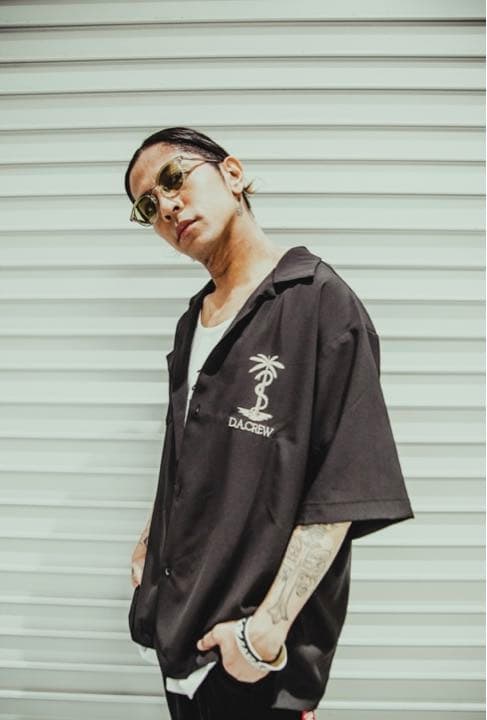 Dragon Ash 開襟半袖シャツ　会員限定　XXLサイズ　Kj 降谷建志着用