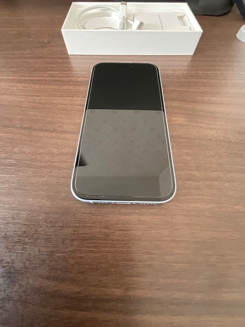 ヒ*読様 Apple iPhone15 128GB ブルー