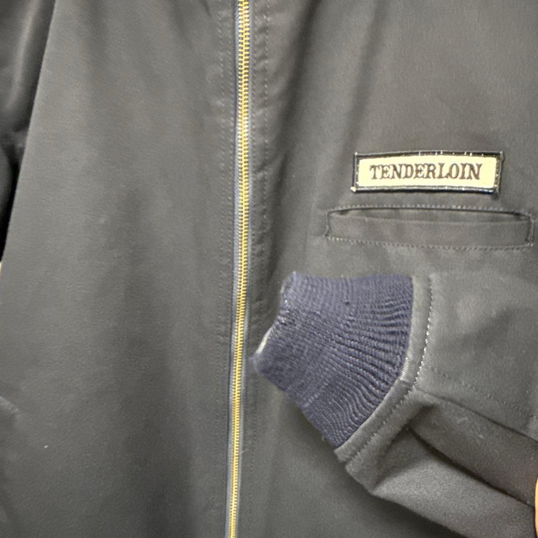 TENDERLOIN 1stリブワークジャケット　ネイビー
