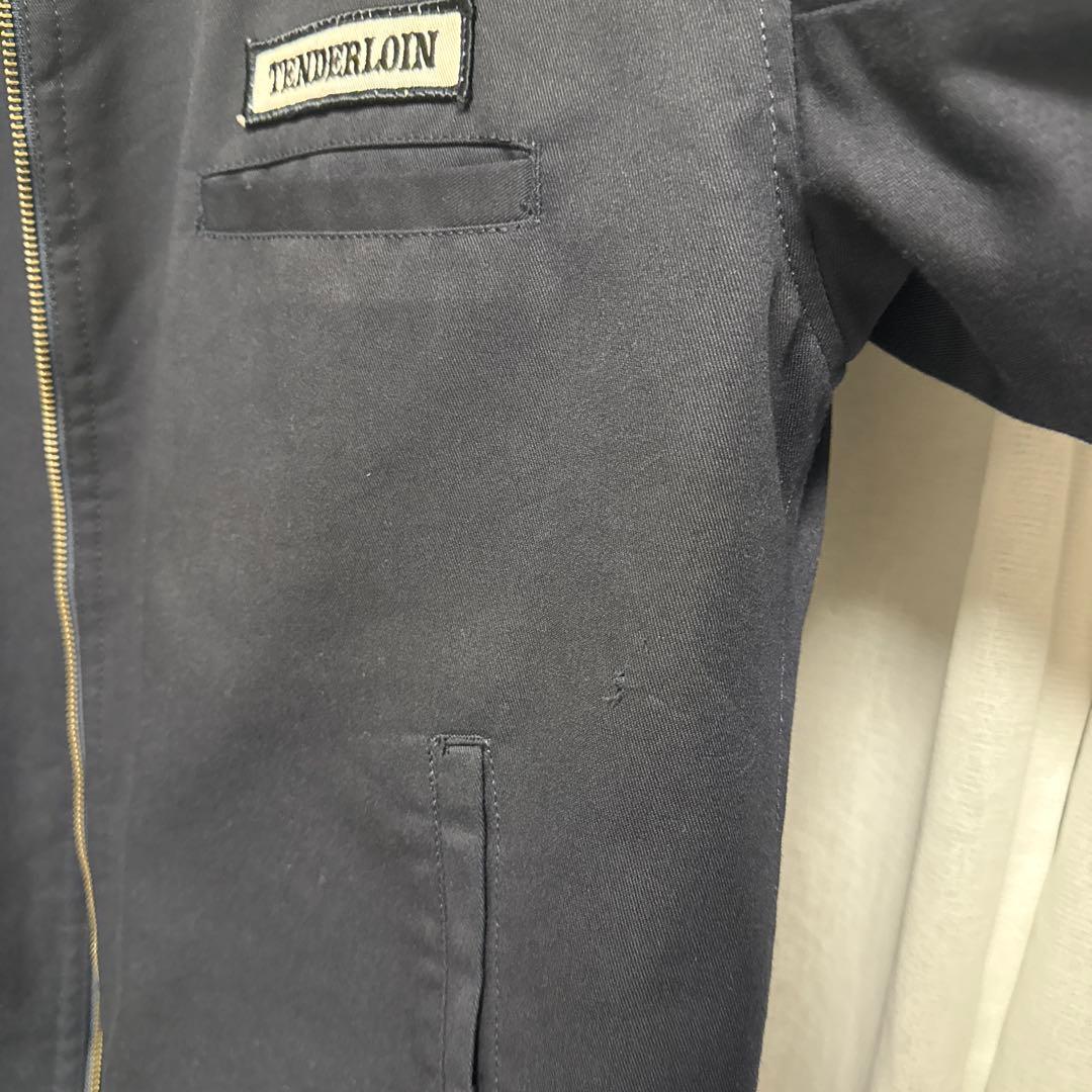 TENDERLOIN 1stリブワークジャケット　ネイビー