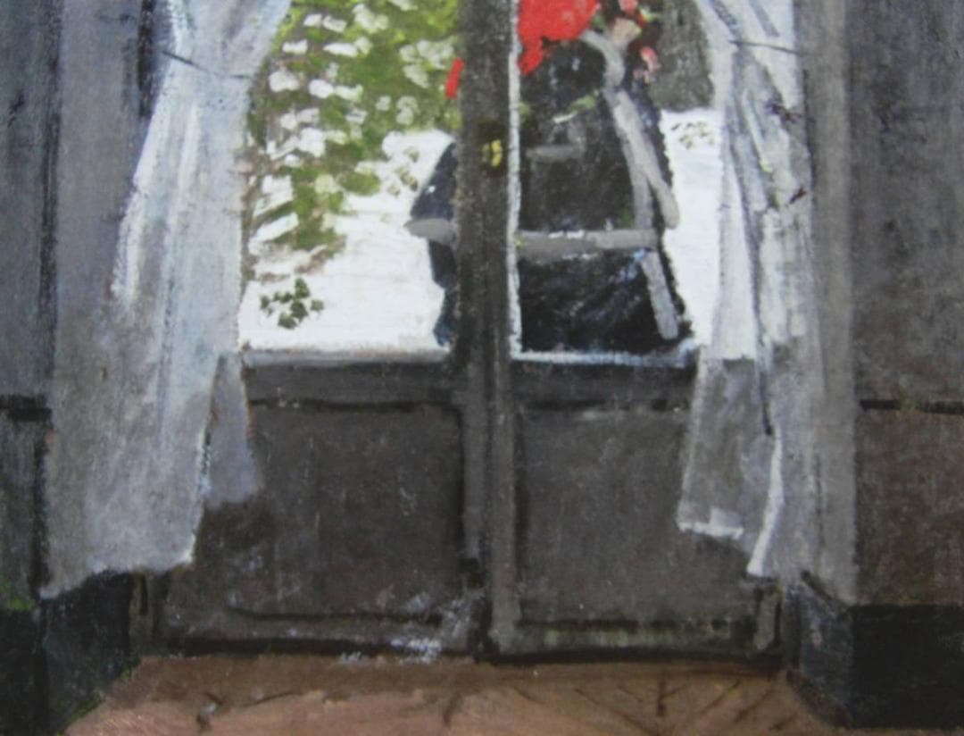 クロード・モネ、「The Red Hod-Madame Monet」、厳選