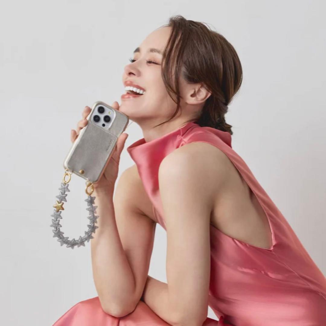 【未使用】LOUVINI PETIT ETOILE SILVERハンドストラップ