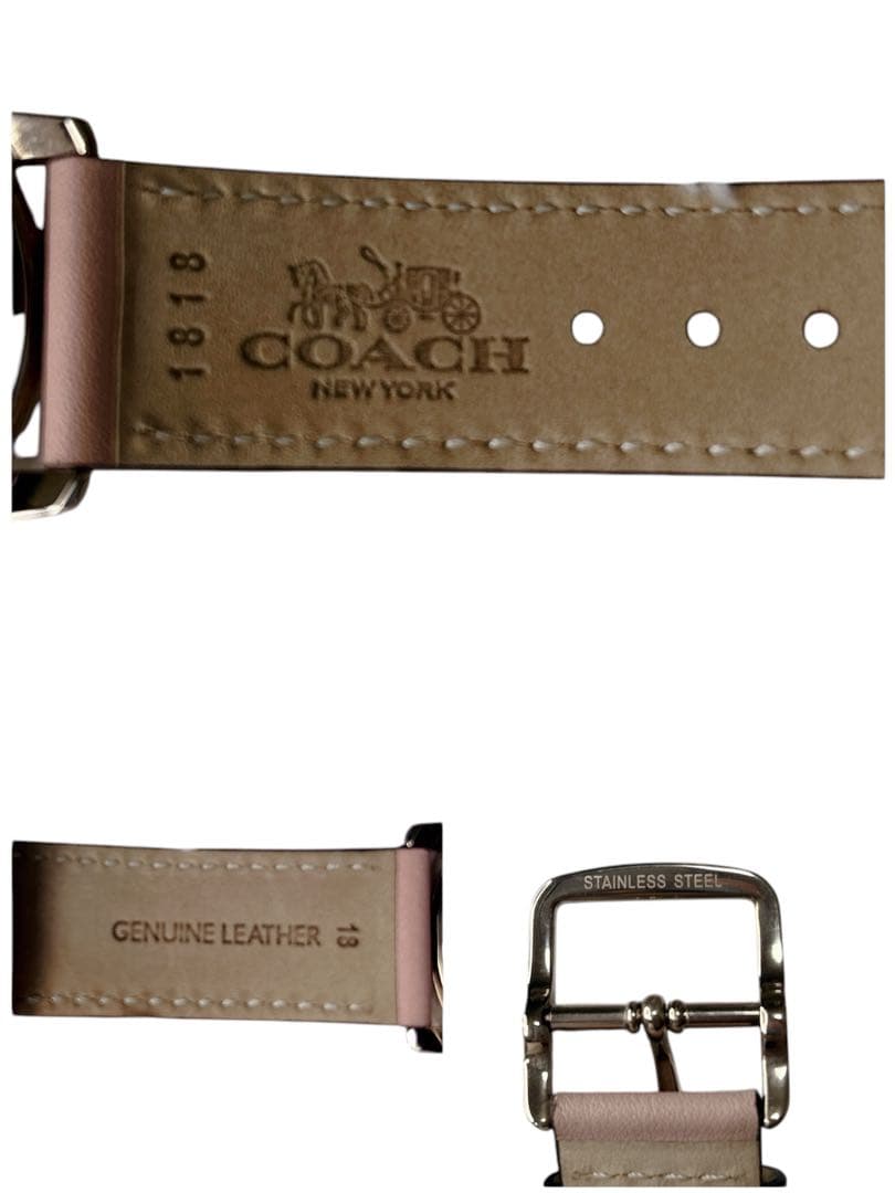 ✨極美品✨箱 説明書付き COACH 花柄ダイヤル レディース腕時計