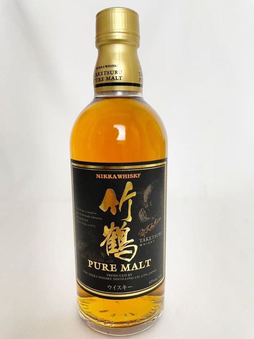 ポン太さま竹鶴 ピュアモルト ウイスキー 500ml ニッカウヰスキー