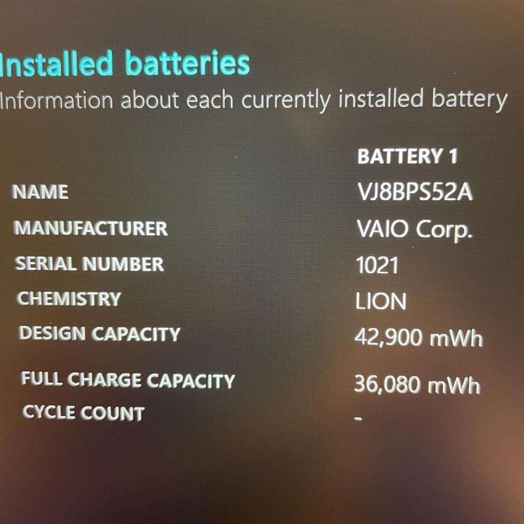 ★美品★ バッテリー良好 2020年製 軽量モデル 第10世代 VAIO NN0